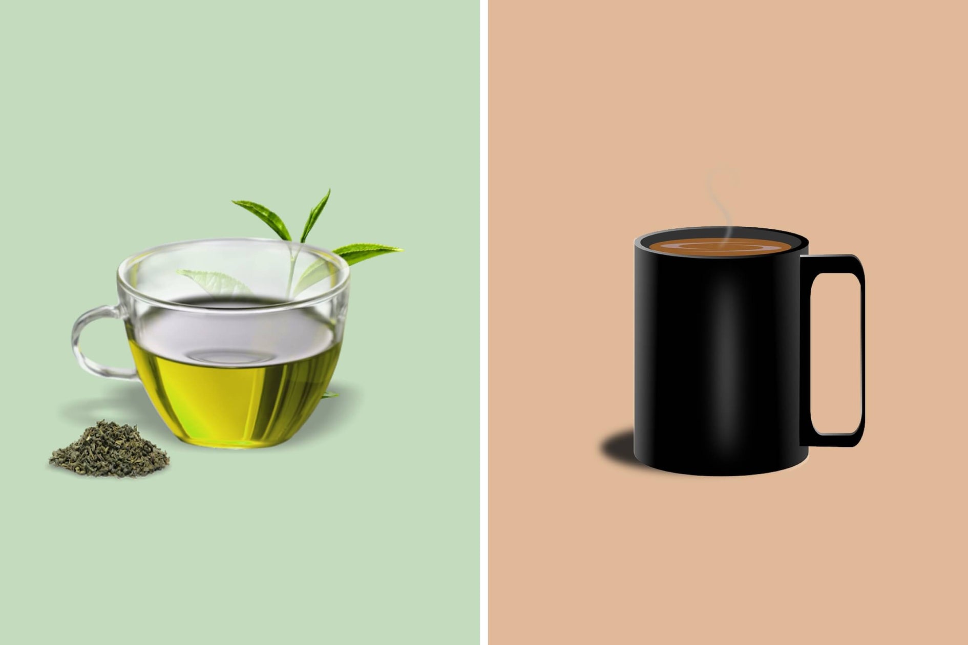 How Much Caffeine is in Green Tea Compared to Coffee?